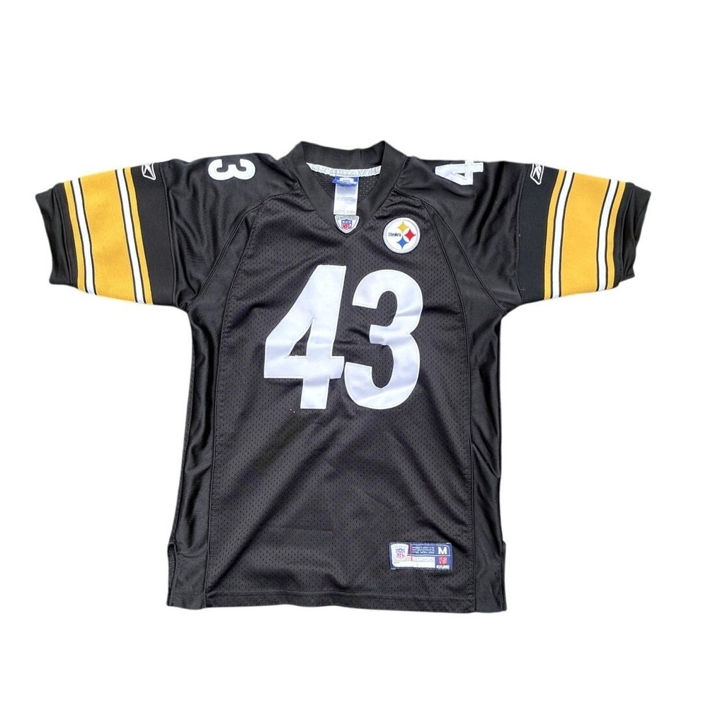 Pittsburgh Steelers Troy Polamalu #43 Football NFL Nike Jersey Youth Sz L